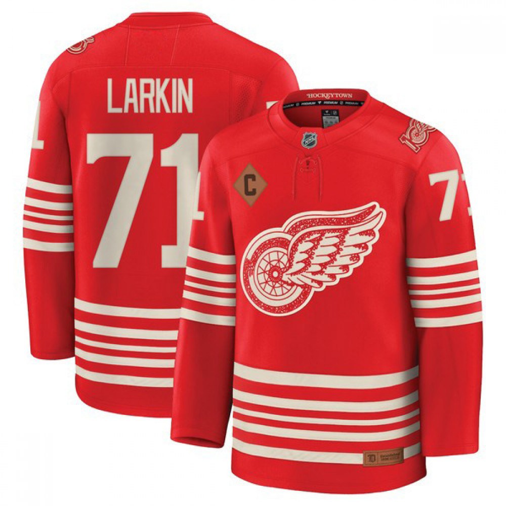 Dylan Larkin Detroit Red Wings Centennial Premium Replica Jersey - Red-Pro Kit Vault | Brand New 26/27 Sports Jerseys